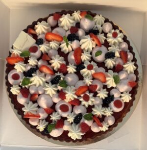 Tarte aux fruits rouges