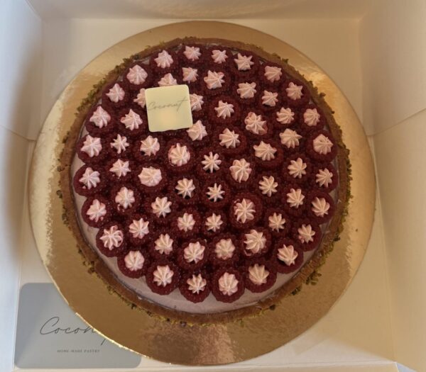 Tarte Framboise Pistache